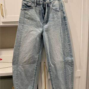 Pistola High Rise Barrel Denim Jeans